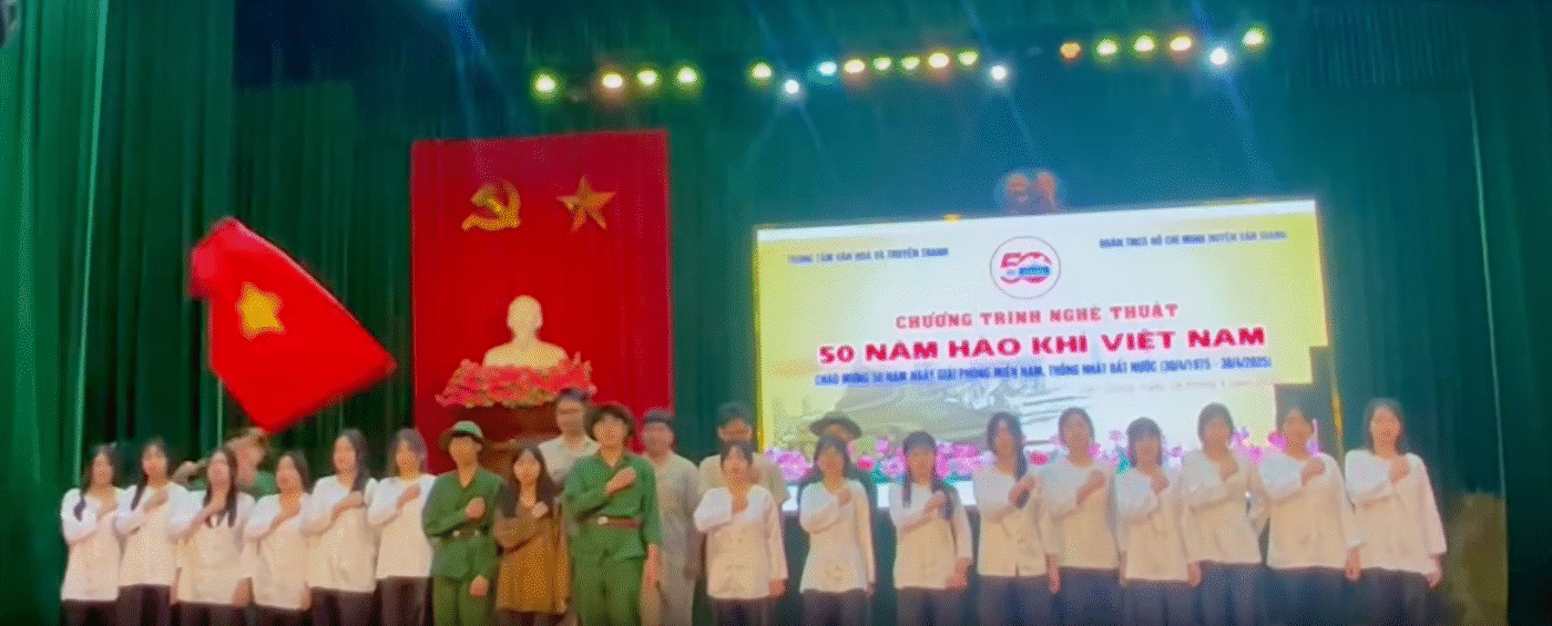 🎉🎉🎉 TRƯỜNG THPT NGUYỄN CÔNG HOAN THAM GIA CHƯƠNG TRÌNH NGHỆ THUẬT “50 NĂM HÀO KHÍ VIỆT NAM” 🎉🎉🎉