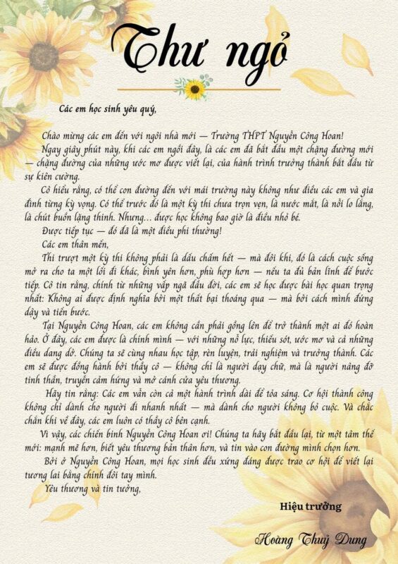 BẢN TIN NGUYỄN CÔNG HOAN – NINH BÌNH (HÀ NAM CŨ)
